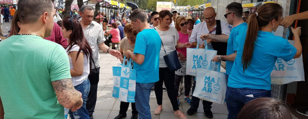 ecobolsas matear en campeonato federal asado